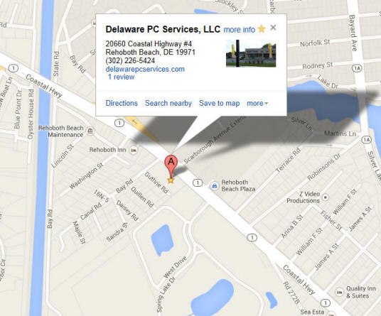 Where we are located, Delaware PC Services, LLC.