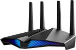 ASUS AX5400 WiFi 6 Gaming Router (RT-AX82U) - Dual Band Gigabit Wireless Internet Router, AURA RGB, Gaming & Streaming, Ai...